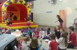 Bouncy Castle DJ and Face painter available for parties